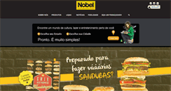 Desktop Screenshot of livrarianobel.com.br